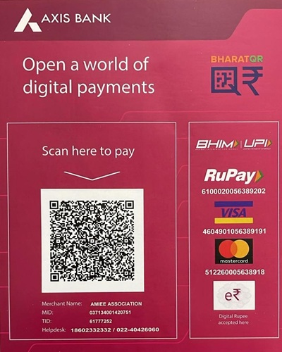 QR Code for Student Chapter Payment